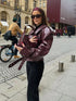 KURZJACKE FÜR DAMEN | KLASSISCHER LANGARM MIT REVERSKRAGEN